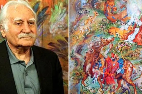 وداع ایران با نگارگر افسانه‌ای؛ محمود فرشچیان جاودانه شد