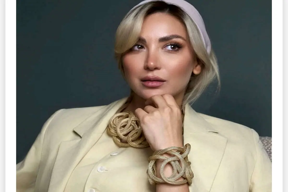 استایل چشمگیر مینا مختاری با جواهرات لاکچری