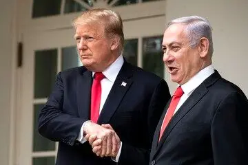 عکسی از شام دو نفره ترامپ با همسر نتانیاهو