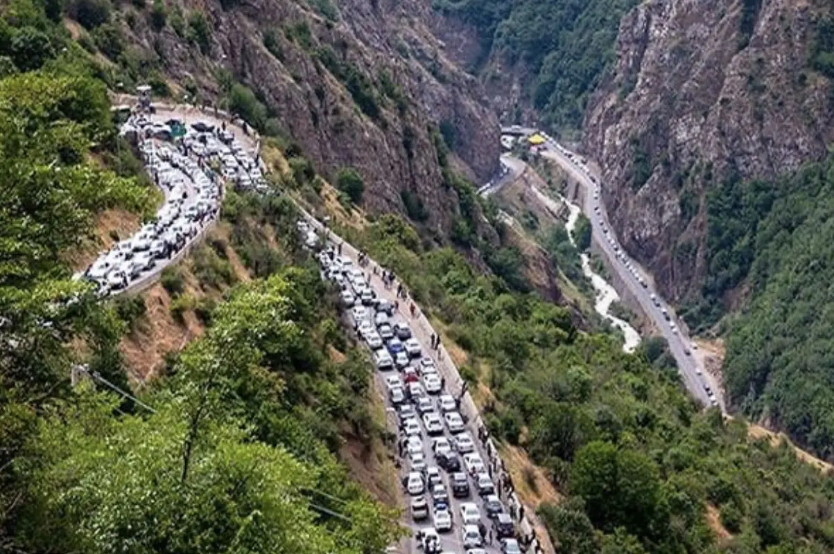 جاده چالوس از ساعت ۱۸ یک‌طرفه می‌شود