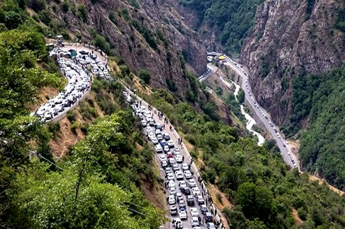 جاده چالوس از ساعت ۱۸ یک‌طرفه می‌شود