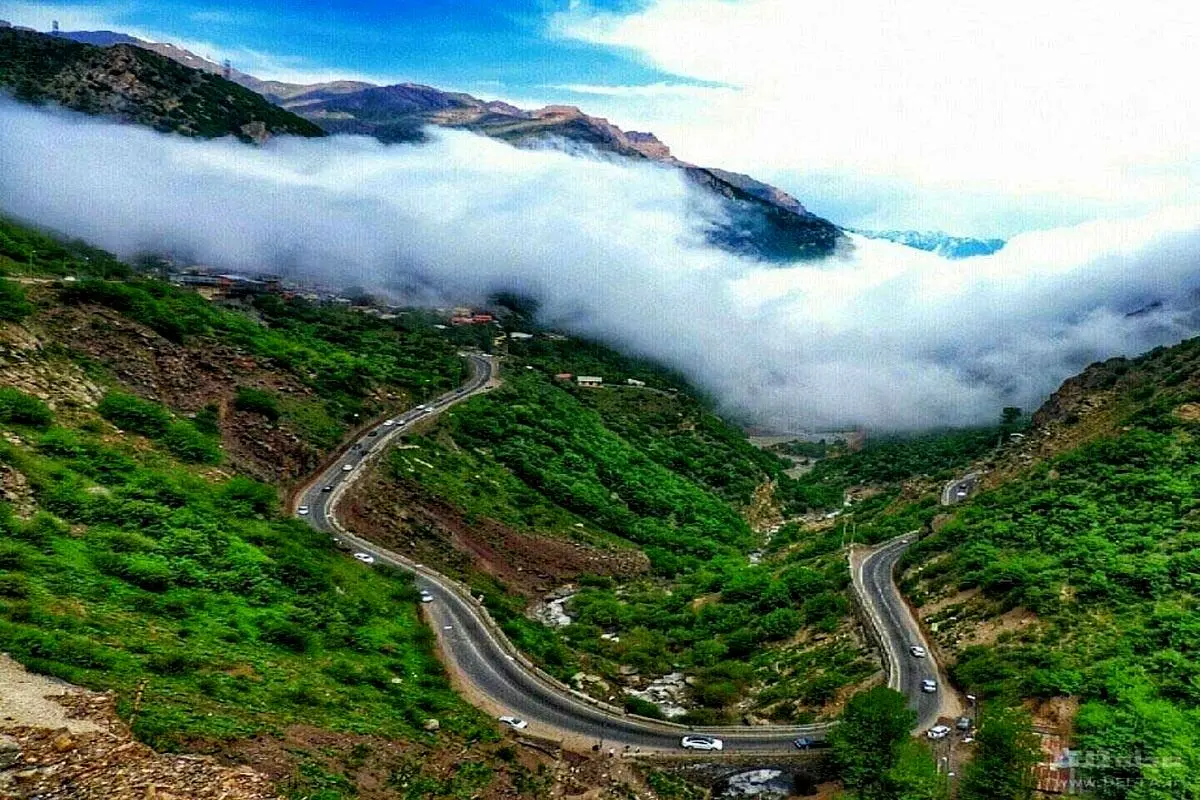جاده چالوس تا آخر اردیبهشت مسدود است