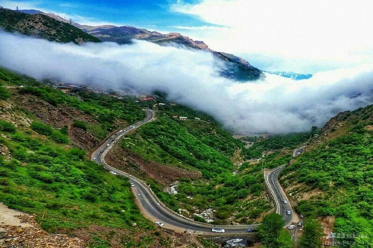 جاده چالوس تا آخر اردیبهشت مسدود است