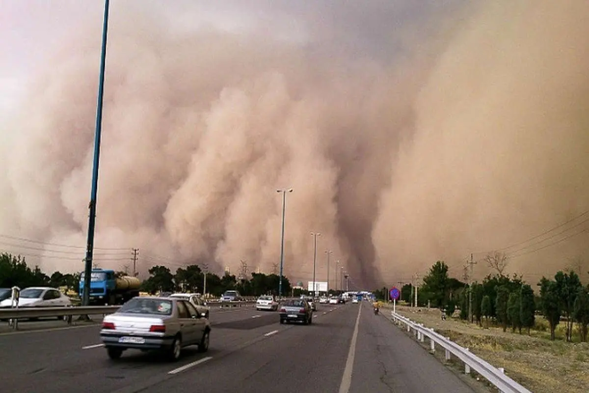 تداوم وزش باد و گرد و خاک در اکثر استانها