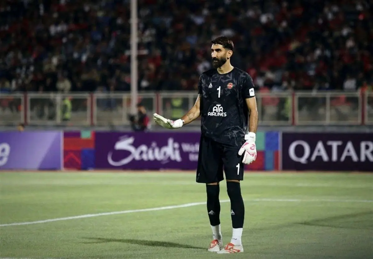بیرانوند: بدون حضور هواداران نتیجه نمی‌گرفتیم