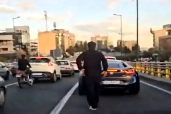 واکنش پلیس تهران به ویدئوی زورگیری روی پل پارک وی