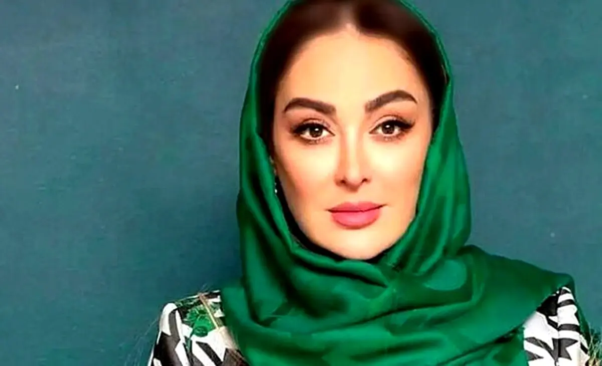 عکس جدید الهام حمیدی در کنار همسرش | استایل او با کلاه و موهای بلوند و آرایش غلیظ را ببینید