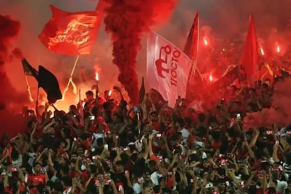 شیطنت در جشن قهرمانی تراکتور