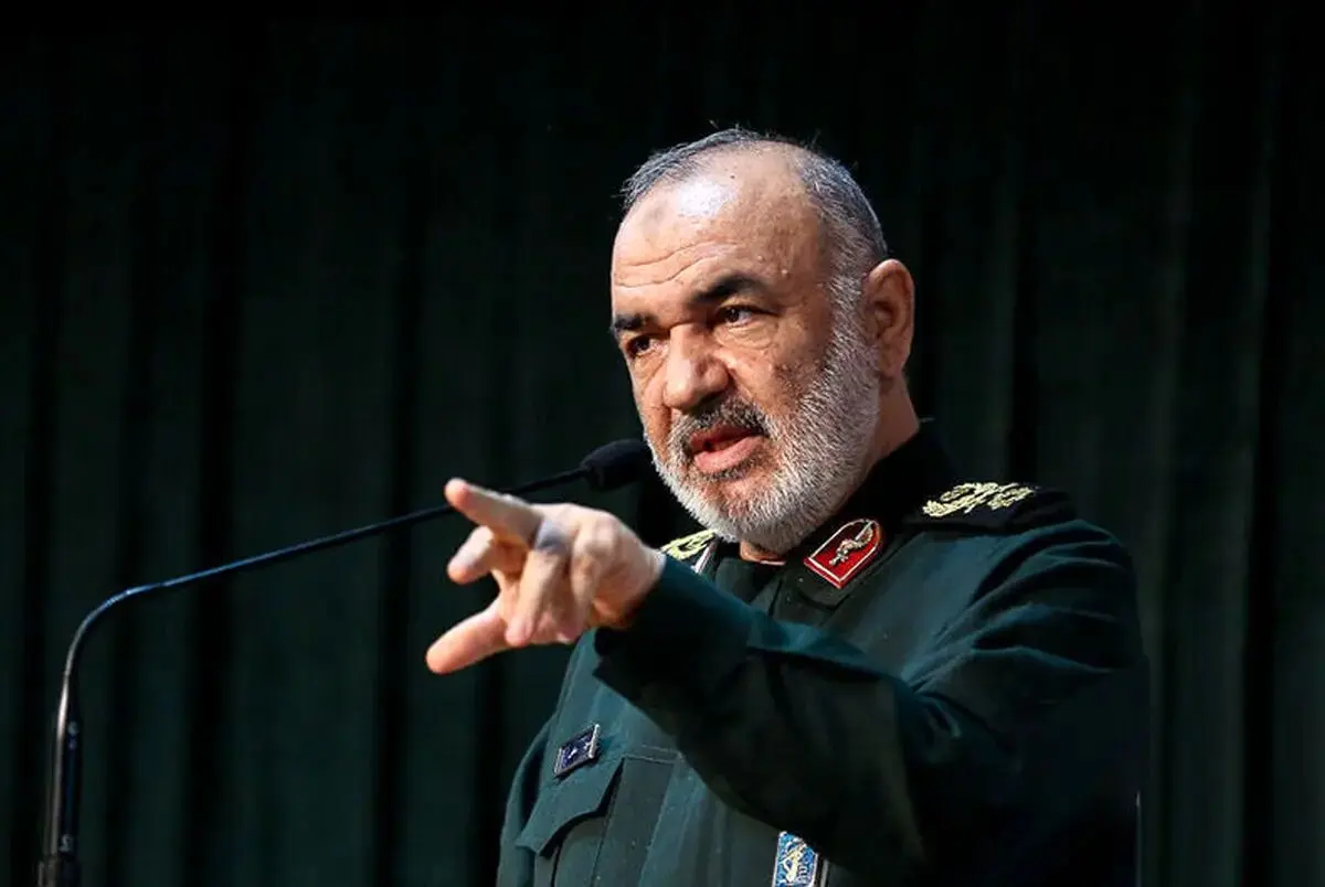 هشدار سردار سلامی به اسرائیل: بیشتر فکر کنید و به لوله‌های تاد اعتماد نکنید