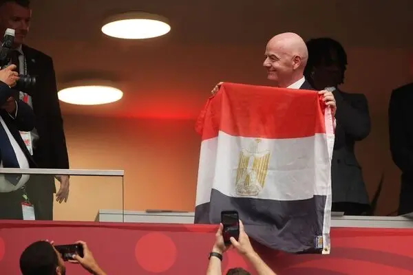 حرکت خبرساز اینفانتینو پس از حذف جنجالی مصر