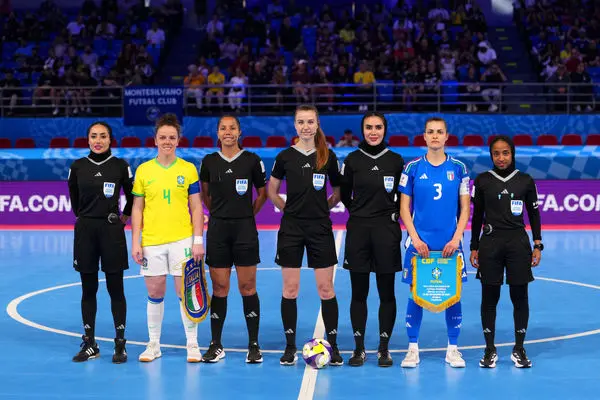 برتری پرگل برزیلی ها مقابل ایتالیا در حضور داوران ایرانی