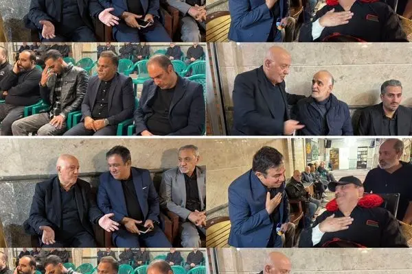 حضور گسترده جامعه فوتبال در شام شهادت حضرت فاطمه زهرا(س)