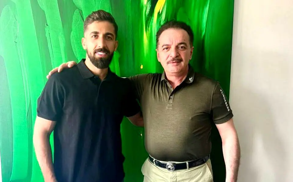 فرشاد فرجی با قراردادی سه‌ ساله به تراکتور پیوست