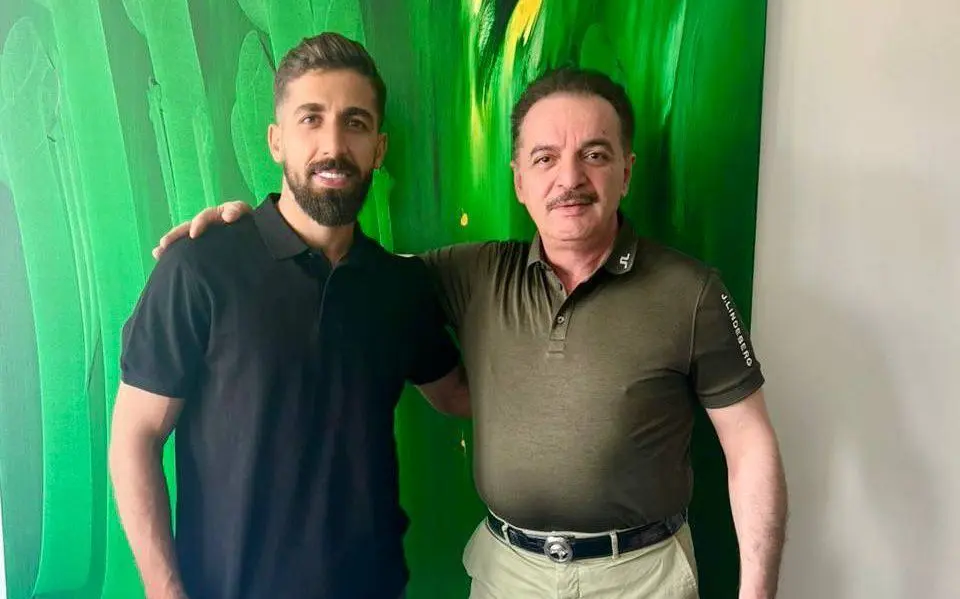 فرشاد فرجی با قراردادی سه‌ ساله به تراکتور پیوست