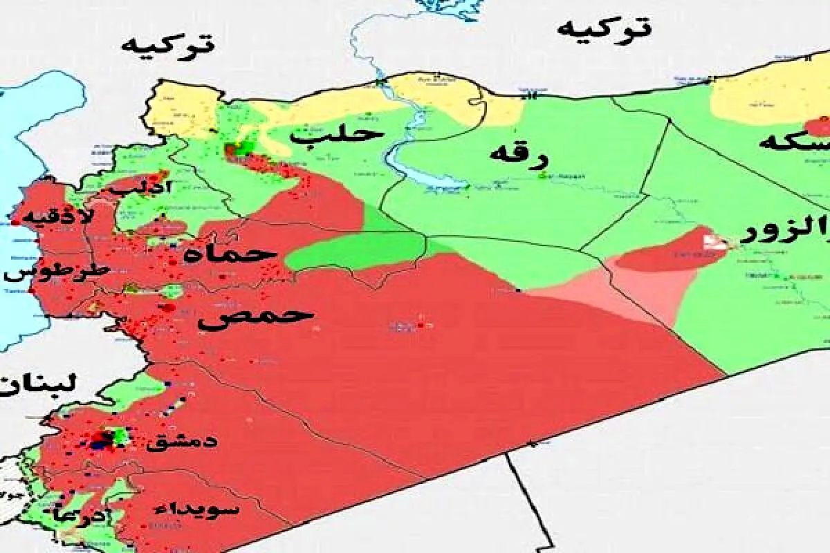 دومین شهر سوریه هم سقوط کرد + عکس