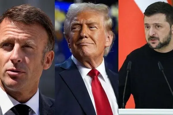 ترامپ تغییر موضع داد؛ مکرون و زلنسکی خوشحال از حمایت جدید آمریکا از اوکراین
